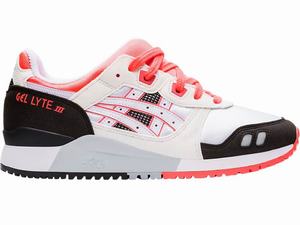 Baskets Asics GEL-LYTE III Femme Blanche Corail | ROF-894623