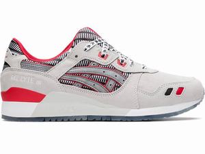 Baskets Asics GEL-LYTE III Homme Argent Grise | AMX-641029