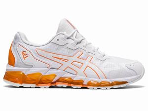 Baskets Asics GEL-QUANTUM 360 6 Femme Blanche Orange | EDR-148956