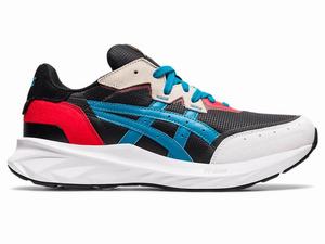 Baskets Asics TARTHER BLAST Homme Noir Bleu | JSM-374809