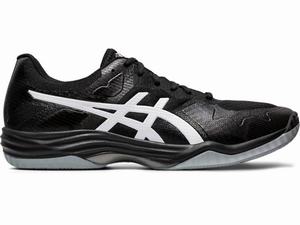 Chaussures De Handball Asics GEL-TACTIC 2 Homme Noir Blanche | UQH-583702