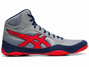 Chaussures De Lutte Asics Snapdown 2 Homme Grise Rouge Marron | WFB-049732