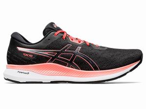 Chaussures Running Asics EvoRide TOKYO Homme Noir Orange | XPN-879614