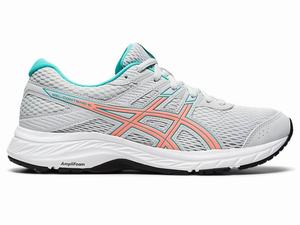 Chaussures Running Asics GEL-CONTEND 6 Femme Orange Corail | TDA-794815