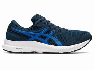 Chaussures Running Asics GEL-CONTEND 7 Homme Bleu | GBU-139547