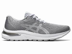 Chaussures Running Asics GEL-CUMULUS 22 Femme Blanche Grise | LBU-351879