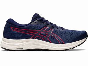 Chaussures Running Asics GEL-Excite 7 Homme Bleu Marine Rouge | FGS-965842