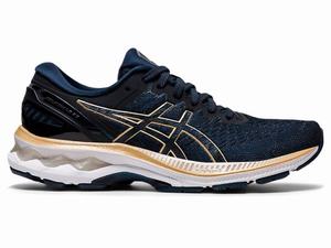 Chaussures Running Asics GEL-KAYANO 27 Femme Bleu | PXE-815946