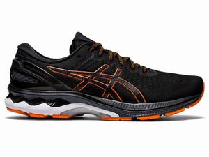 Chaussures Running Asics GEL-KAYANO 27 Homme Noir Orange | YGW-130928