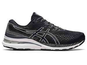 Chaussures Running Asics GEL-KAYANO 28 (2E) Homme Noir Blanche | ZTY-602381