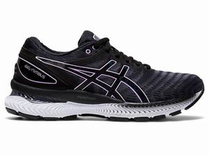 Chaussures Running Asics GEL-NIMBUS 22 Femme Noir | REN-492708