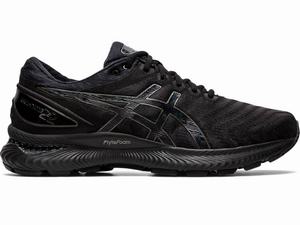 Chaussures Running Asics GEL-NIMBUS 22 Homme Noir | KTD-082953