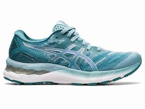 Chaussures Running Asics GEL-NIMBUS 23 Femme Bleu Argent | GNR-387946