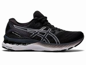 Chaussures Running Asics GEL-NIMBUS 23 Femme Noir Blanche | HGN-654903