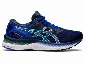 Chaussures Running Asics GEL-NIMBUS 23 Femme Bleu | RKD-089451