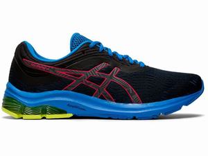 Chaussures Running Asics GEL-PULSE 11 LITE-SHOW Homme Noir Rose | VQX-239615