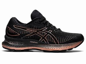 Chaussures Running Asics GEL-SAIUN Femme Noir Rose Doré Grise | TLH-187956