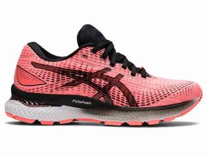 Chaussures Running Asics GEL-SAIUN Femme Orange Corail Blanche Argent | WQH-076389