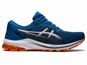 Chaussures Running Asics GT-1000 (2E) Homme Noir Bleu | EAI-519470