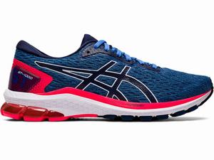 Chaussures Running Asics GT-1000 9 Femme Bleu Bleu Marine | DIX-425970