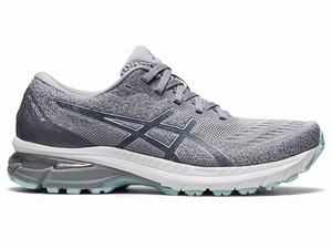 Chaussures Running Asics GT-2000 9 KNIT Femme Grise Noir | FTX-601924