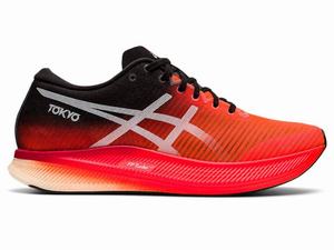 Chaussures Running Asics METASPEED EDGE Femme Orange Rouge Blanche | QZN-827056