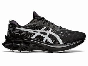 Chaussures Running Asics NOVABLAST 2 Homme Noir Argent | CHX-850473