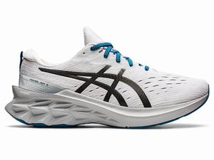 Chaussures Running Asics NOVABLAST 2 Homme Noir Blanche | VJN-968123