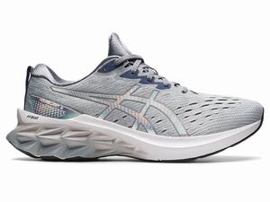 Chaussures Running Asics NOVABLAST 2 PLATINUM Homme Blanche Grise | ADR-248596