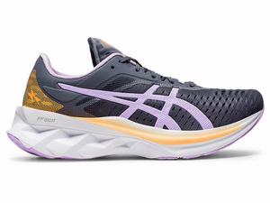 Chaussures Running Asics NOVABLAST Femme Grise Foncé | XTM-037516