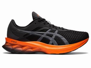 Chaussures Running Asics NOVABLAST Homme Noir Grise | XRK-765813