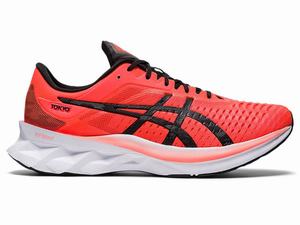 Chaussures Running Asics NOVABLAST Homme Orange Noir Rouge | YOU-450389