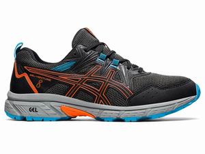 Chaussures Trail Asics GEL-VENTURE 8 Homme Noir Doré Orange | DJX-136295