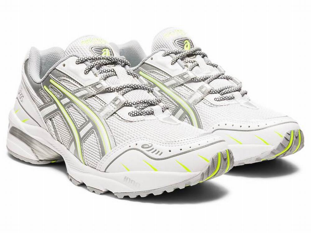 Baskets Asics GEL-1090 Homme Blanche Argent | YPT-382590