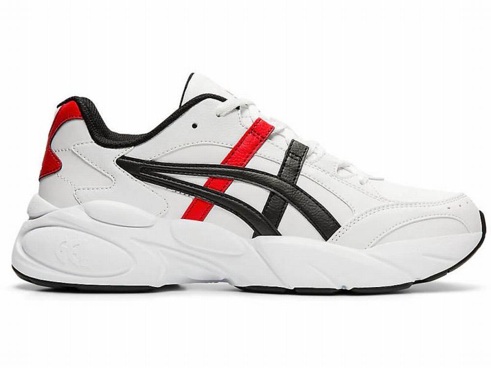 Baskets Asics GEL-BND Homme Blanche Rouge | LHP-738501