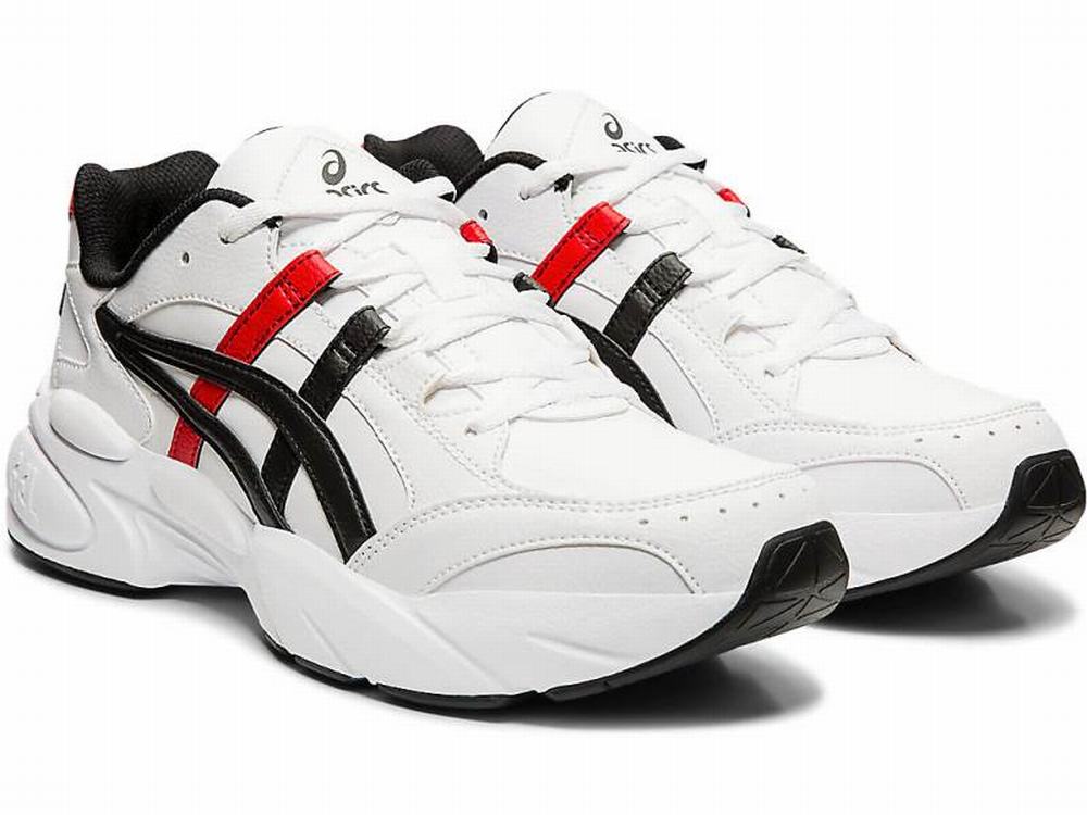 Baskets Asics GEL-BND Homme Blanche Rouge | LHP-738501