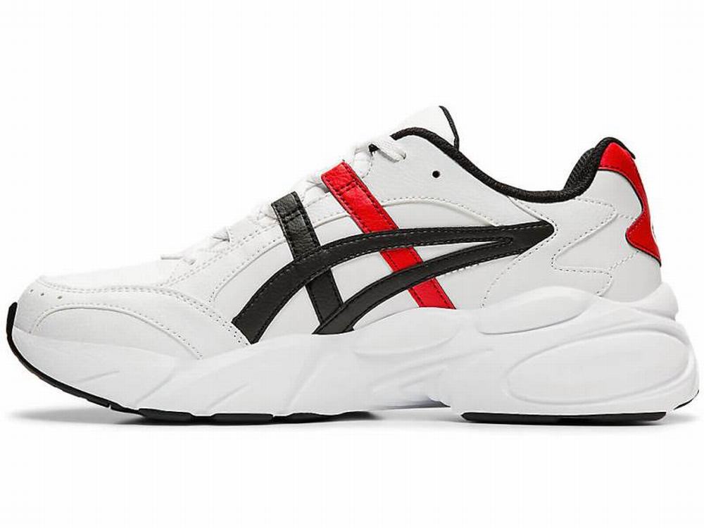 Baskets Asics GEL-BND Homme Blanche Rouge | LHP-738501