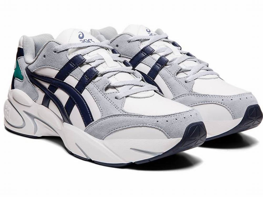 Baskets Asics GEL-BND Homme Bleu Marine Blanche | RKH-706289