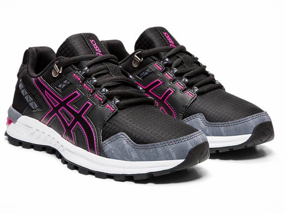 Baskets Asics GEL-CITREK Femme Noir | OMQ-561379