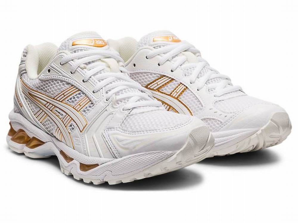 Baskets Asics GEL-KAYANO 14 Femme Blanche | GLF-369170