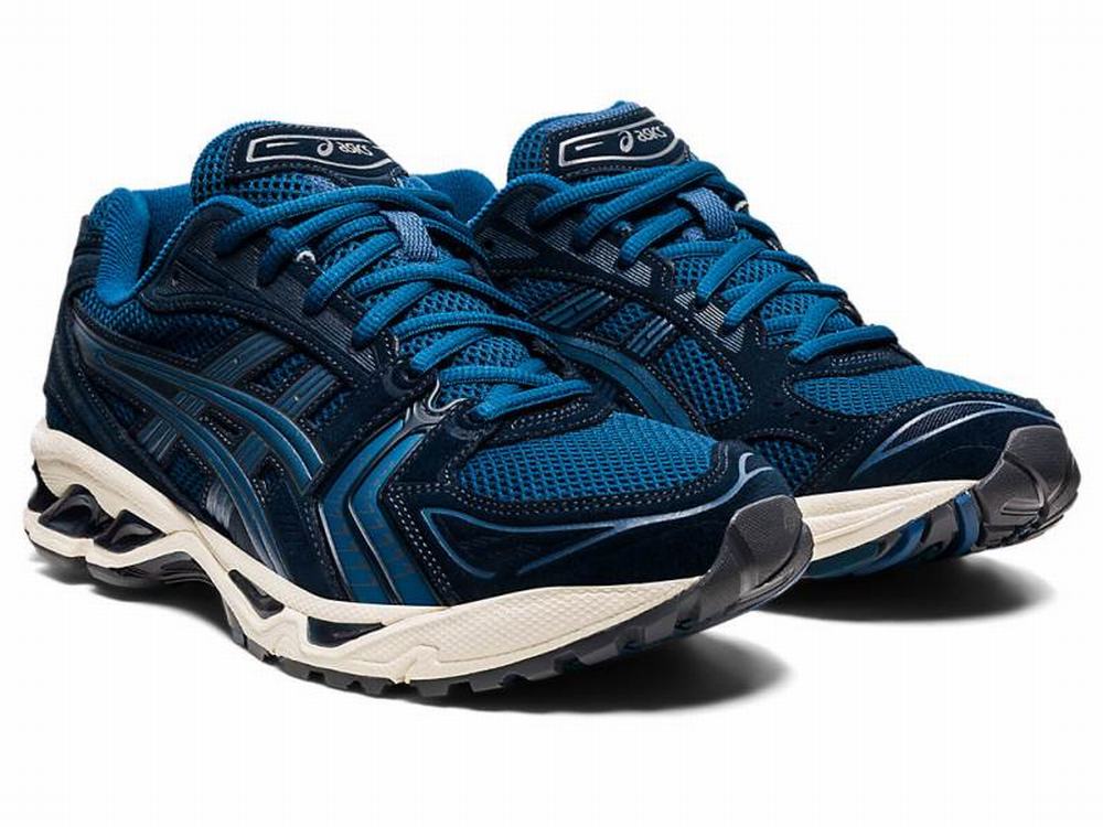 Baskets Asics GEL-KAYANO 14 Homme Bleu | EGW-610534