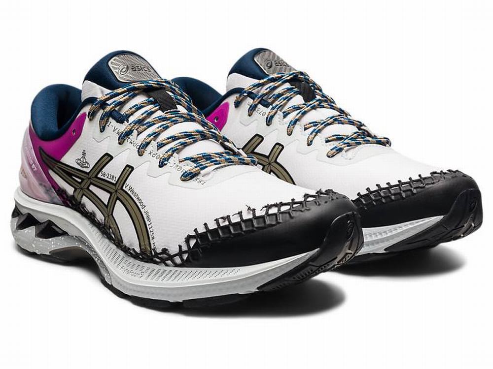 Baskets Asics GEL-KAYANO 27 DE Homme Blanche | ZTQ-901253