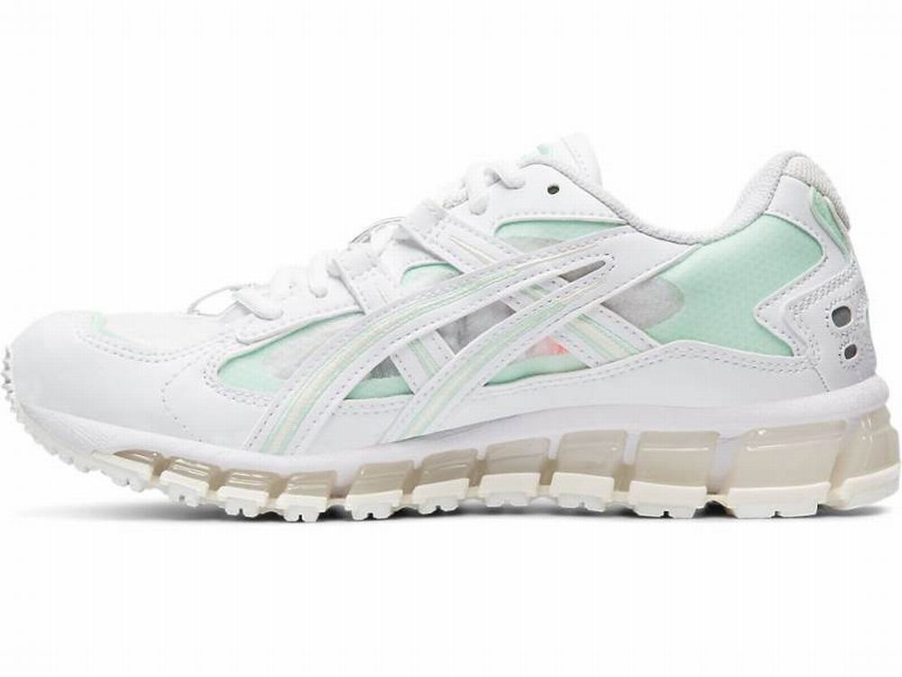 Baskets Asics GEL-KAYANO 5 360 Femme Blanche Menthe | ZUI-187204