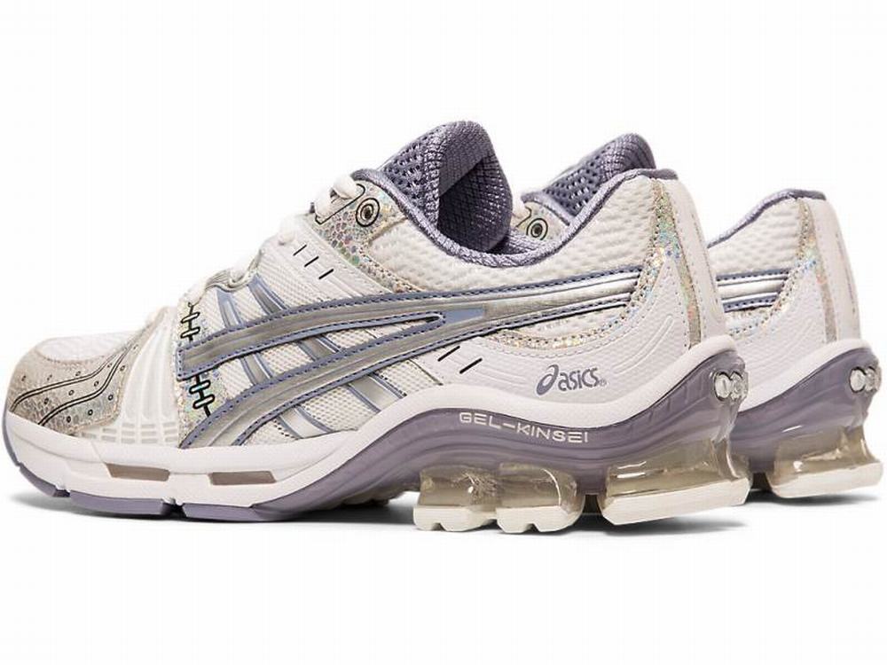 Baskets Asics GEL-KINSEI OG Femme Blanche Grise | YQW-472396