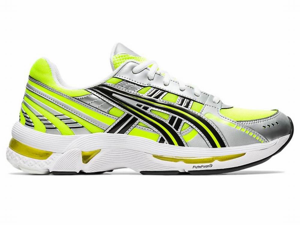 Baskets Asics GEL-KYRIOS Homme Noir Jaune | PWC-801243