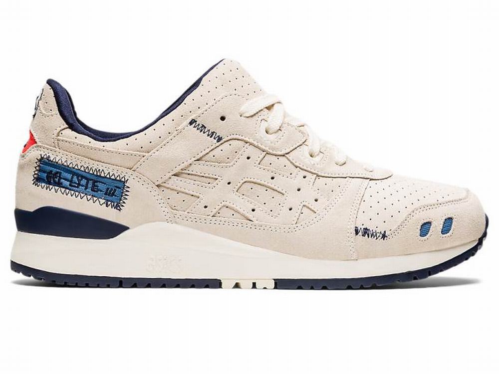 Baskets Asics GEL-LYTE III Femme Beige | GFQ-327846