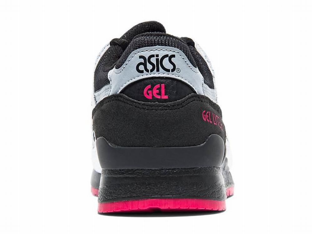 Baskets Asics GEL-LYTE III Homme Blanche Grise | IFS-638029