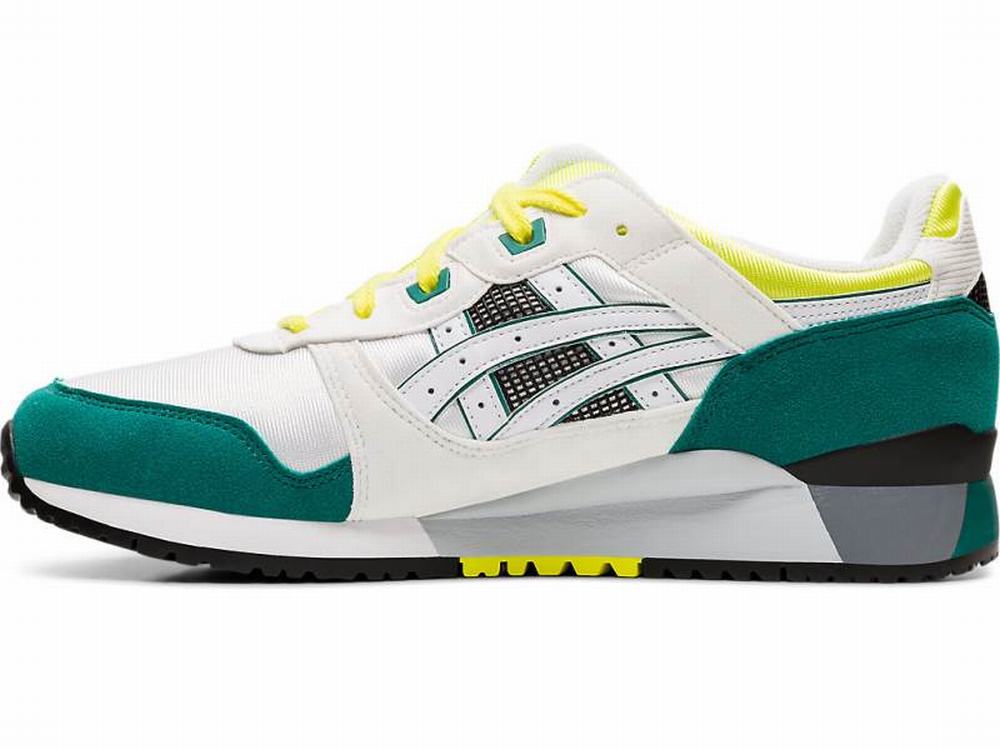 Baskets Asics GEL-LYTE III Homme Blanche Jaune | ISK-083945