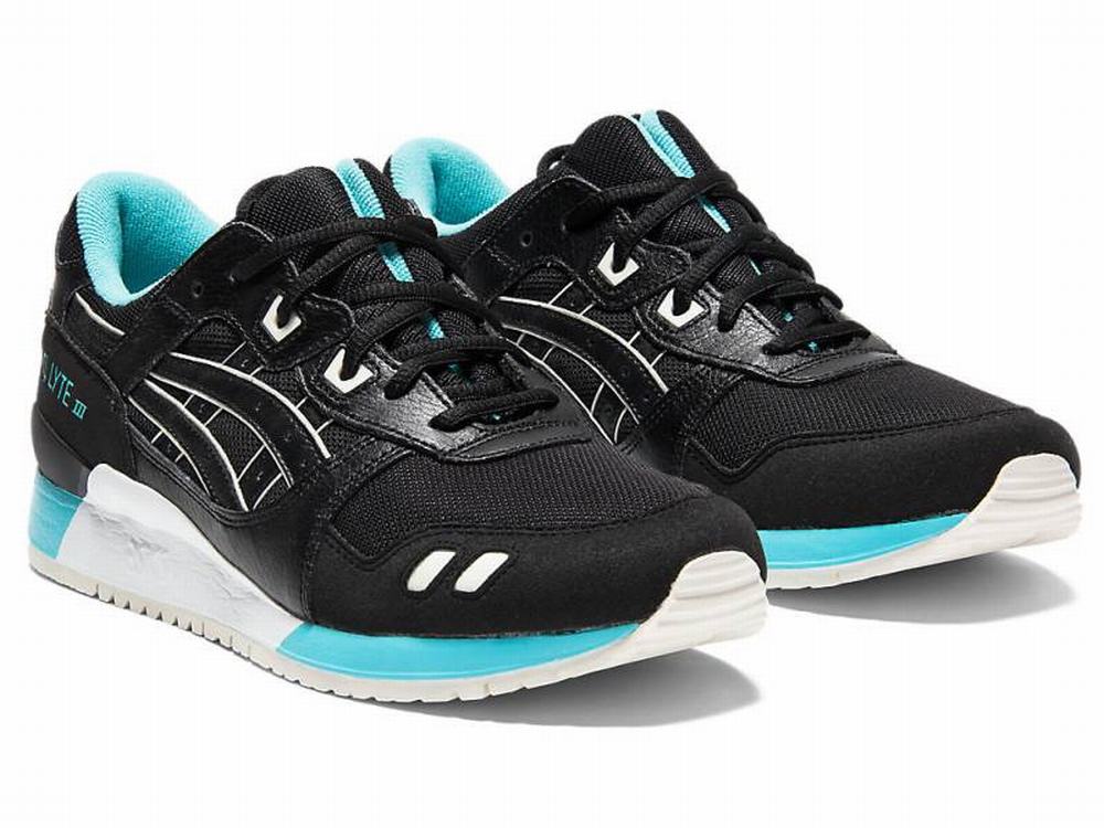 Baskets Asics GEL-LYTE III Homme Noir | QJA-409273