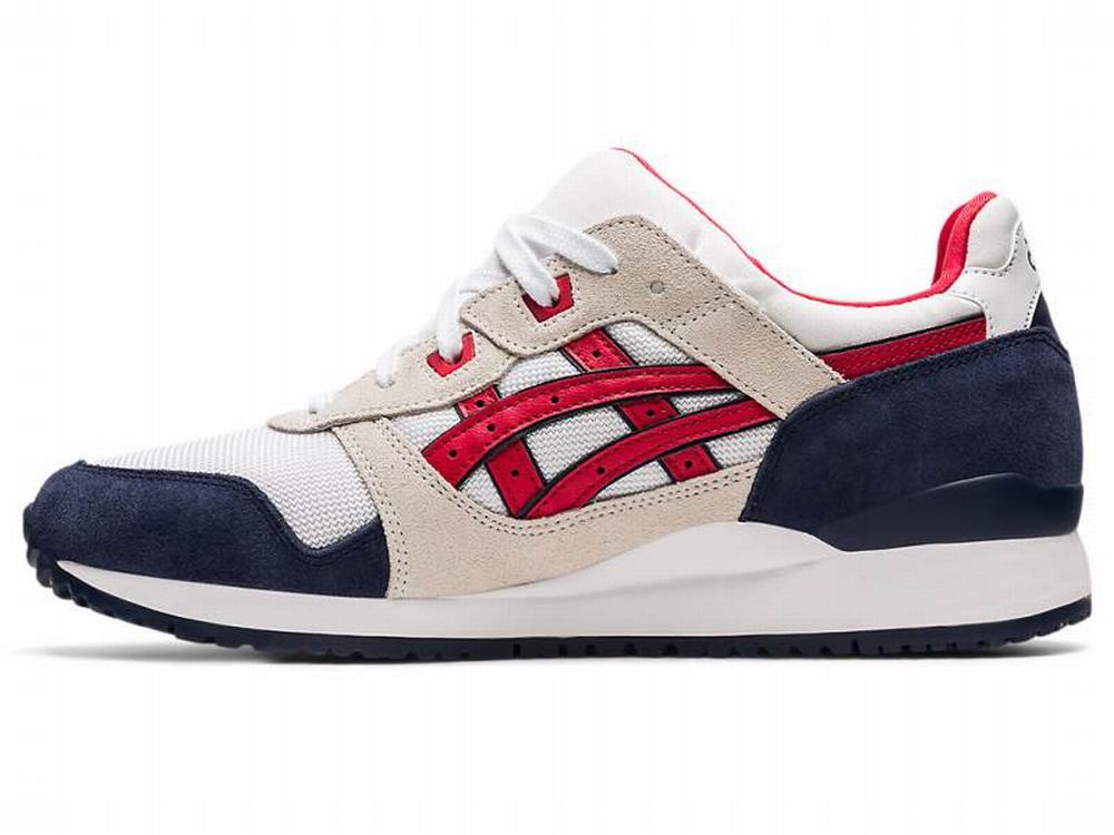 Baskets Asics GEL-LYTE III OG Homme Blanche Rouge | GFZ-237940